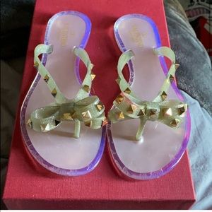 Brand new never worn Valentino slippers.